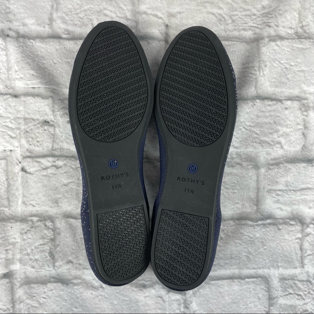Rothy’s Zodiac Loafers Aries size 11.5 New Navy - Picture 3 of 5